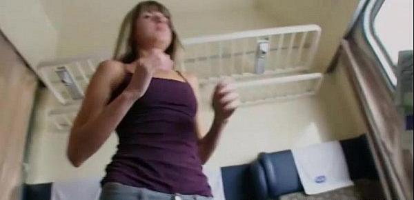  Pretty teen Gina Gerson banged for money